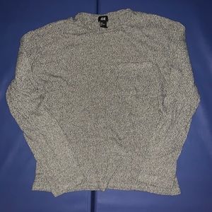 H&M Gray long sleeve